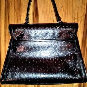 Vera Wang Gray Handbag Pocketbook Tote